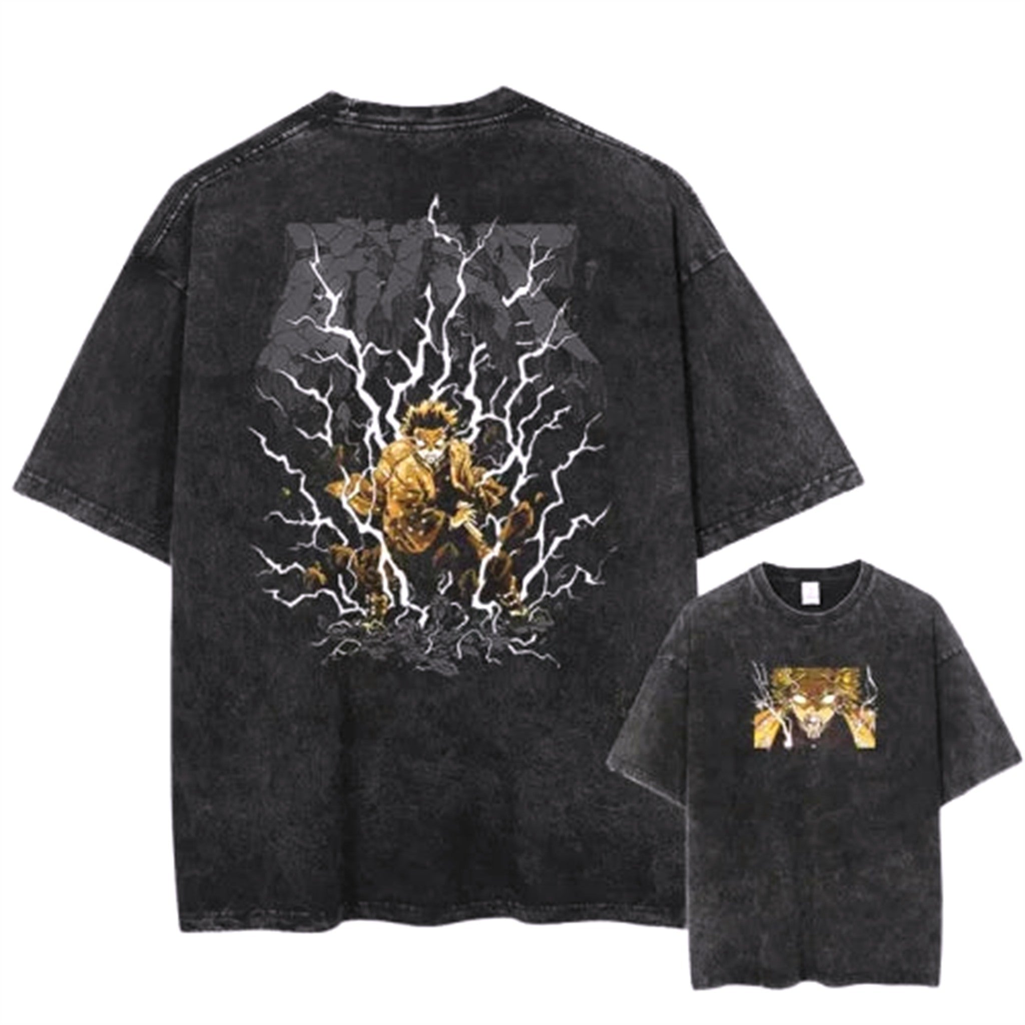 T-Shirt V4 Muzan " Oversize " | Demon Slayer Saiko-Shop