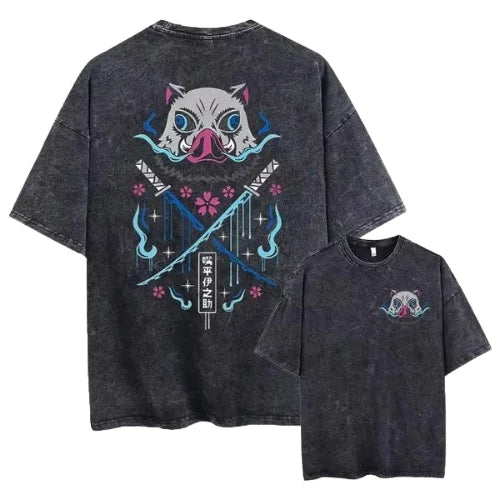 T-Shirt V11 Orus " Oversize " | Demon Slayer Saiko-Shop