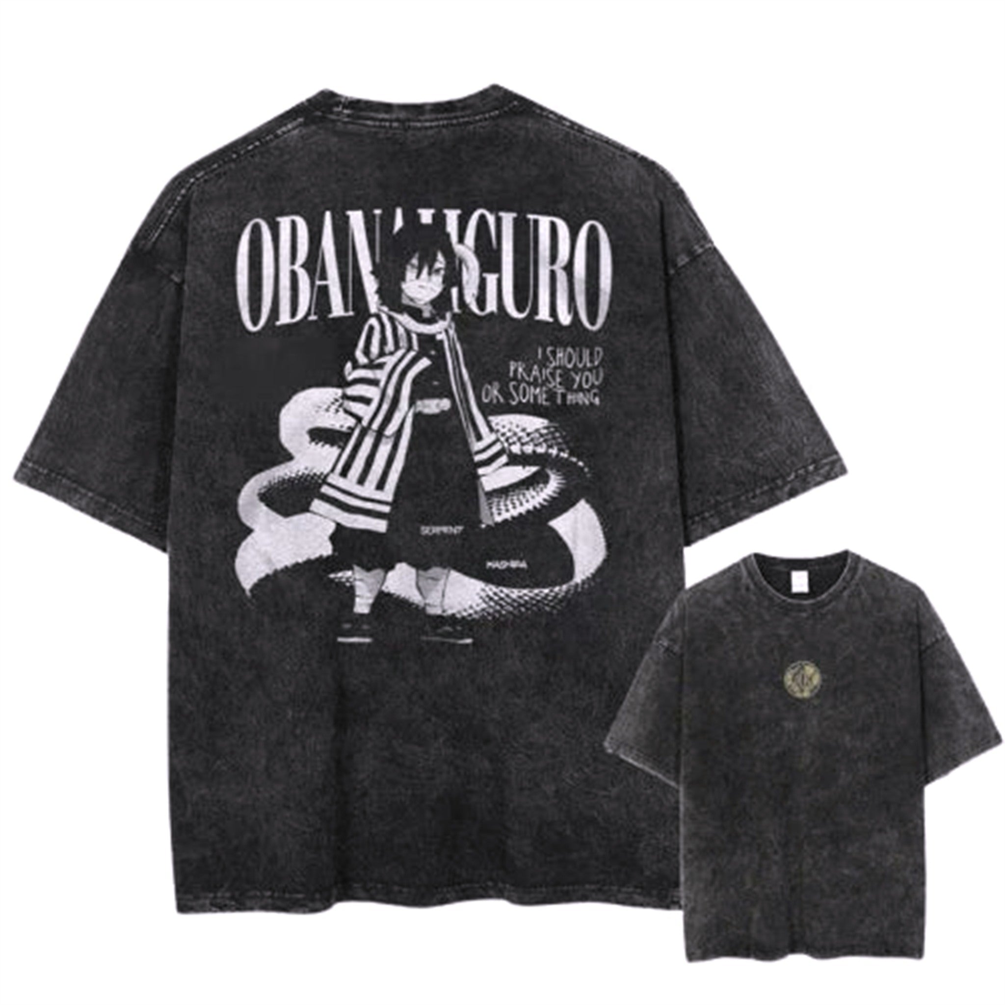 T-Shirt V1 Orus " Oversize " | Demon Slayer Saiko-Shop
