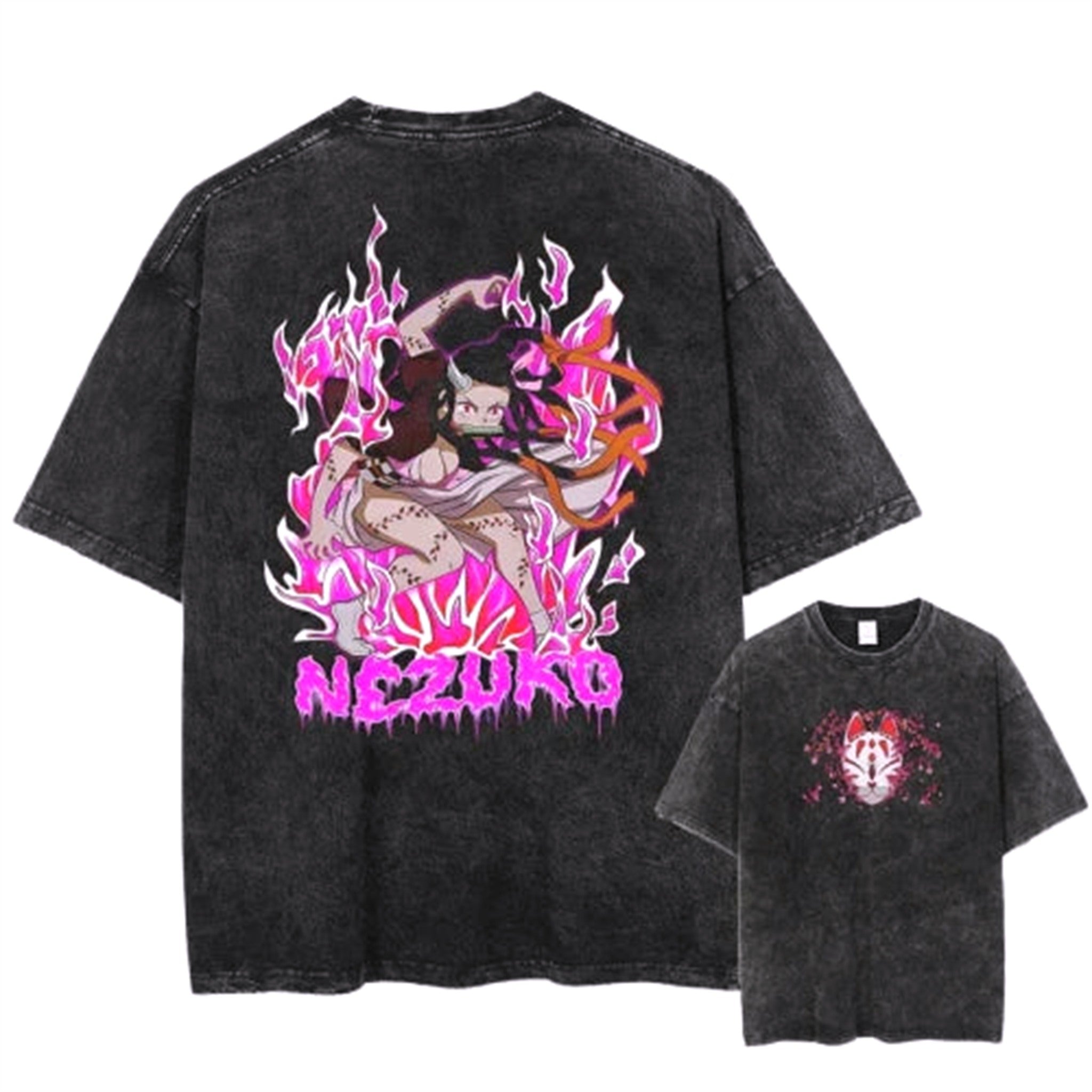 T-Shirt V4 Orus " Oversize " | Demon Slayer Saiko-Shop