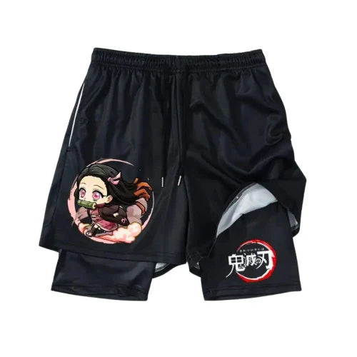 Short de Compression V20 | Demon Slayer Saiko-Shop