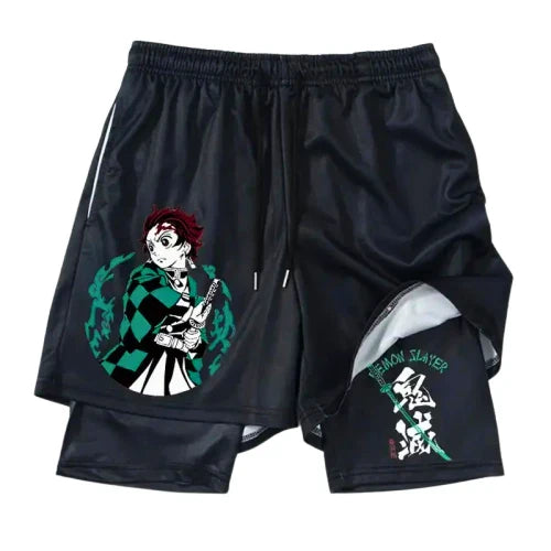 Short de Compression V20 | Demon Slayer Saiko-Shop