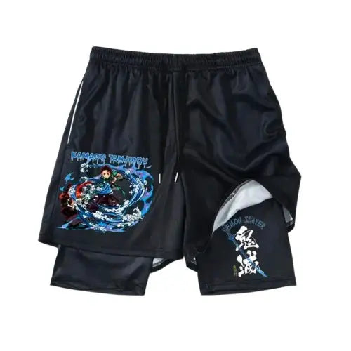 Short de Compression V20 | Demon Slayer Saiko-Shop