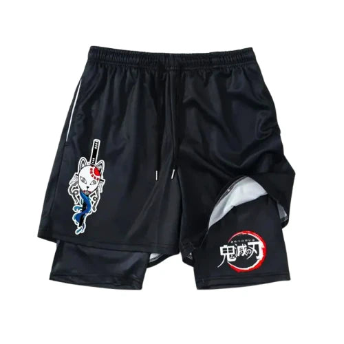 Short de Compression V20 | Demon Slayer Saiko-Shop