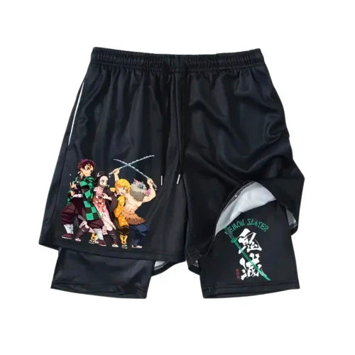 Short de Compression V20 | Demon Slayer Saiko-Shop