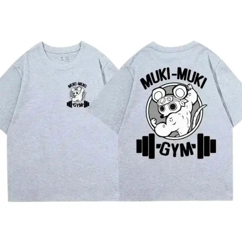 T-Shirt Oversize " Muki Muki " | Demon Slayer Saiko-Shop