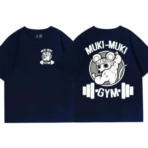 T-Shirt Oversize " Muki Muki " | Demon Slayer Saiko-Shop
