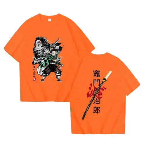 T-Shirt Oversize " Tanjiro " | Demon Slayer Saiko-Shop