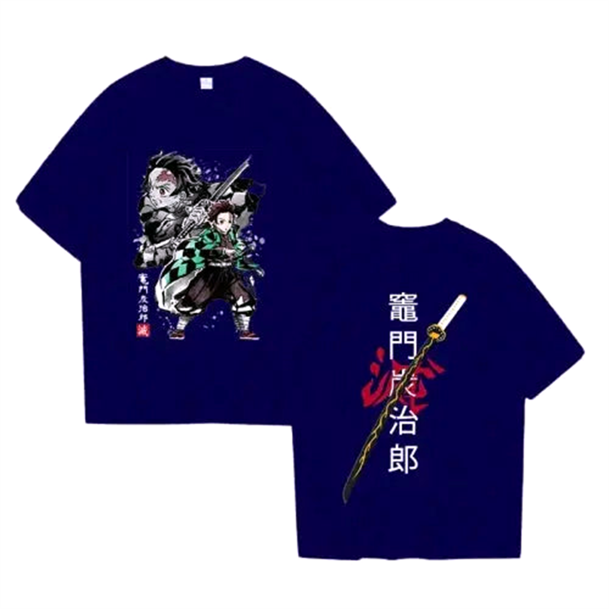 T-Shirt Oversize " Tanjiro " | Demon Slayer Saiko-Shop