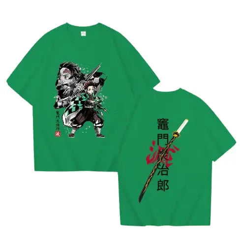 T-Shirt Oversize " Tanjiro " | Demon Slayer Saiko-Shop