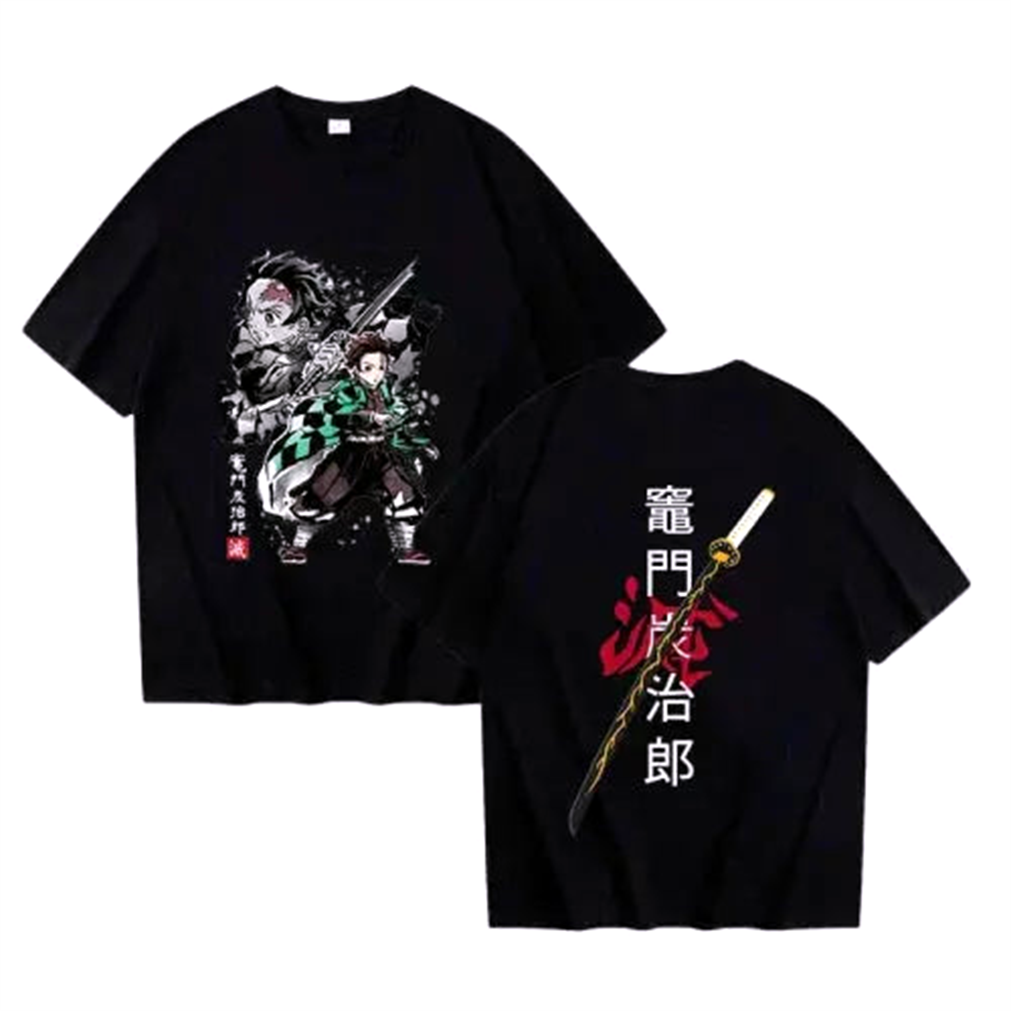 T-Shirt Oversize " Tanjiro " | Demon Slayer Saiko-Shop