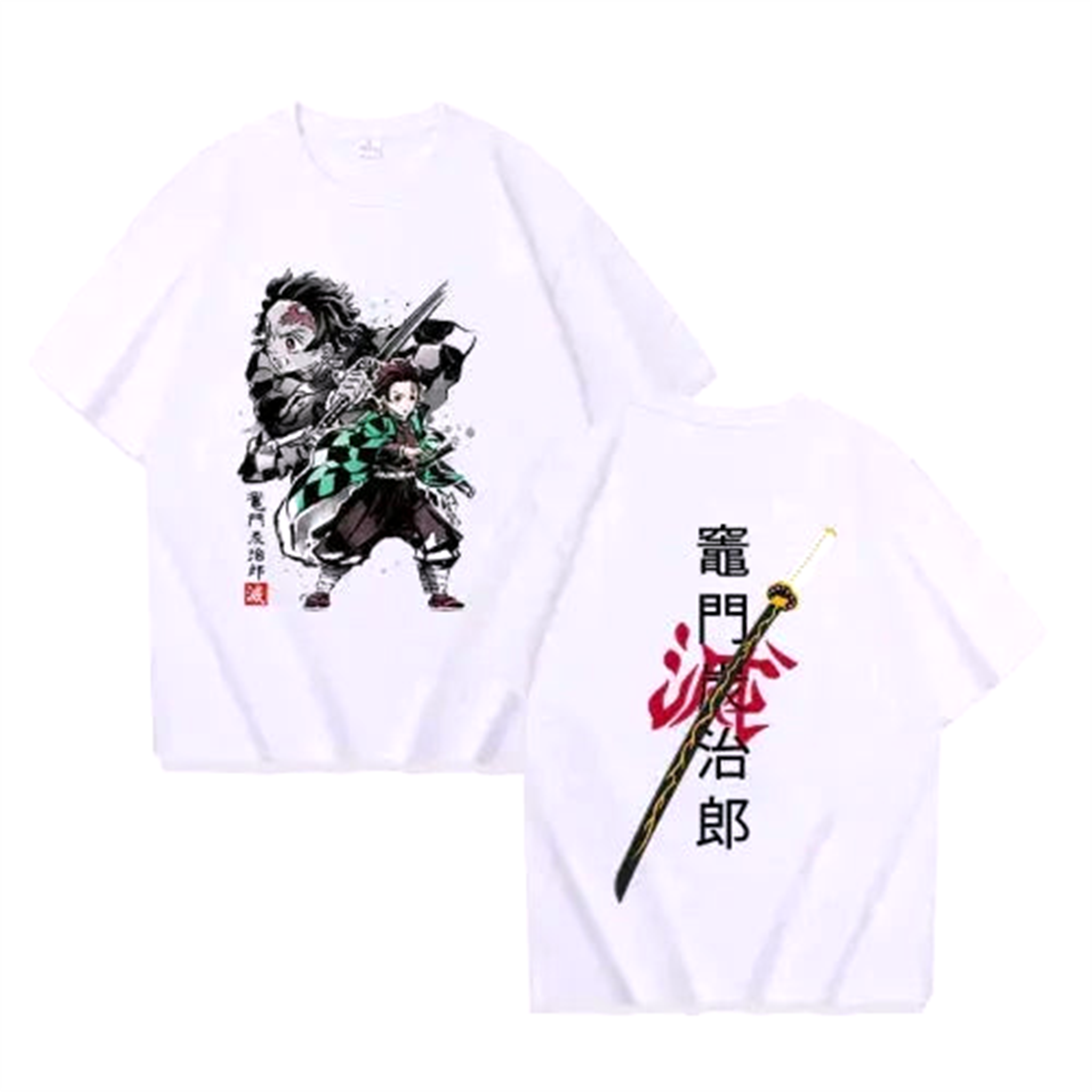 T-Shirt Oversize " Tanjiro " | Demon Slayer Saiko-Shop