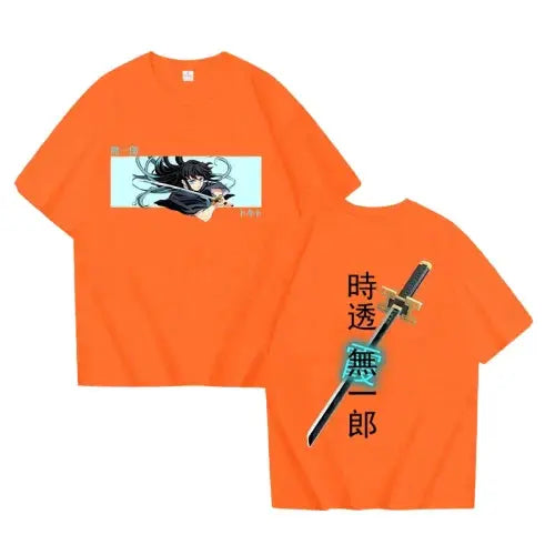 T-Shirt Oversize " Tokito " | Demon Slayer Saiko-Shop