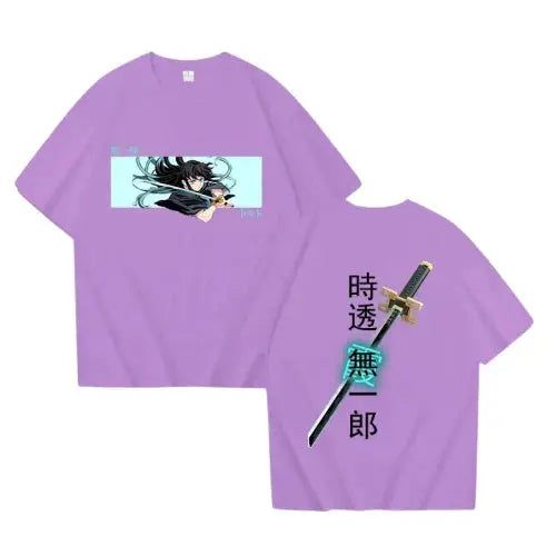 T-Shirt Oversize " Tokito " | Demon Slayer Saiko-Shop