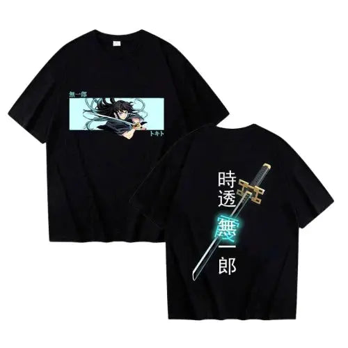 T-Shirt Oversize " Tokito " | Demon Slayer Saiko-Shop
