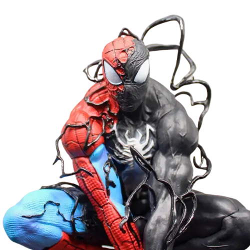 Figurine LED Spider-Man & Venom | Marvel Saiko-Shop