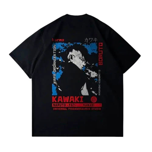 T-shirt Kakashi " Oversize " | Naruto Saiko-Shop