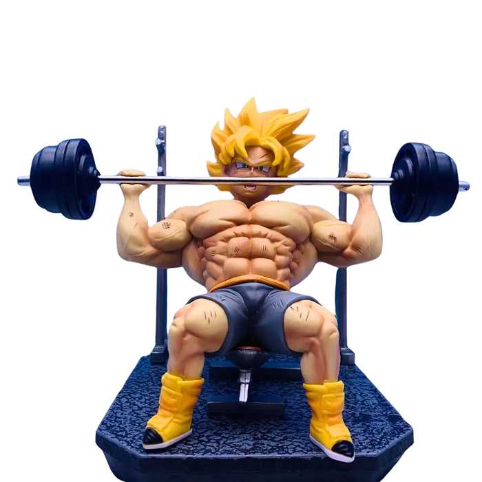 Figurine Son Goku " BodyBuilding " | Dragon Ball Z Saiko-Shop