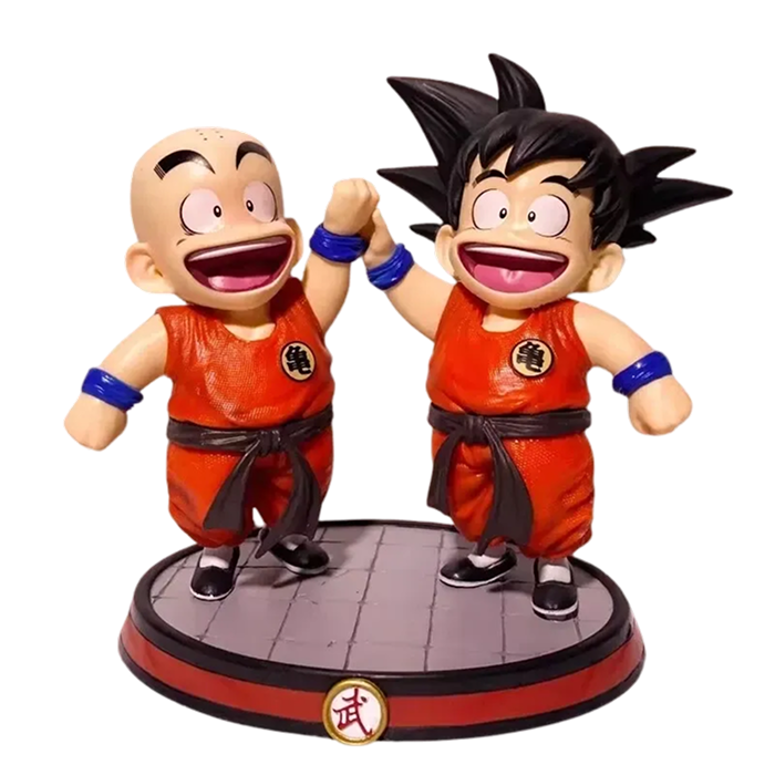 Figurine " Krillin & Son Goku " | Dragon Ball Z - Saiko-Shop