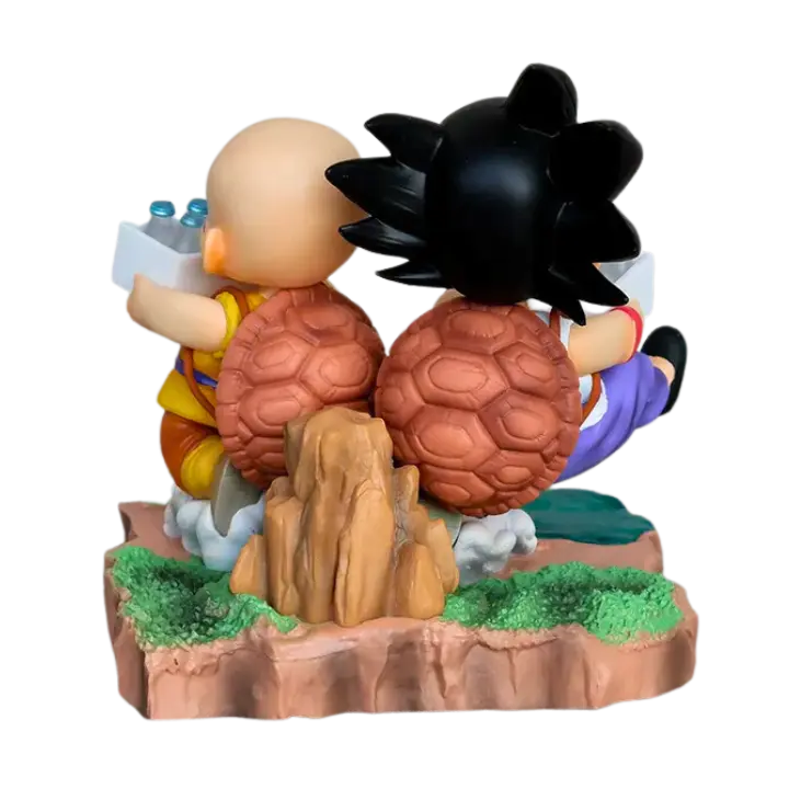 Figurine Krillin & Son Goku " Milk " | Dragon Ball Z - Saiko-Shop