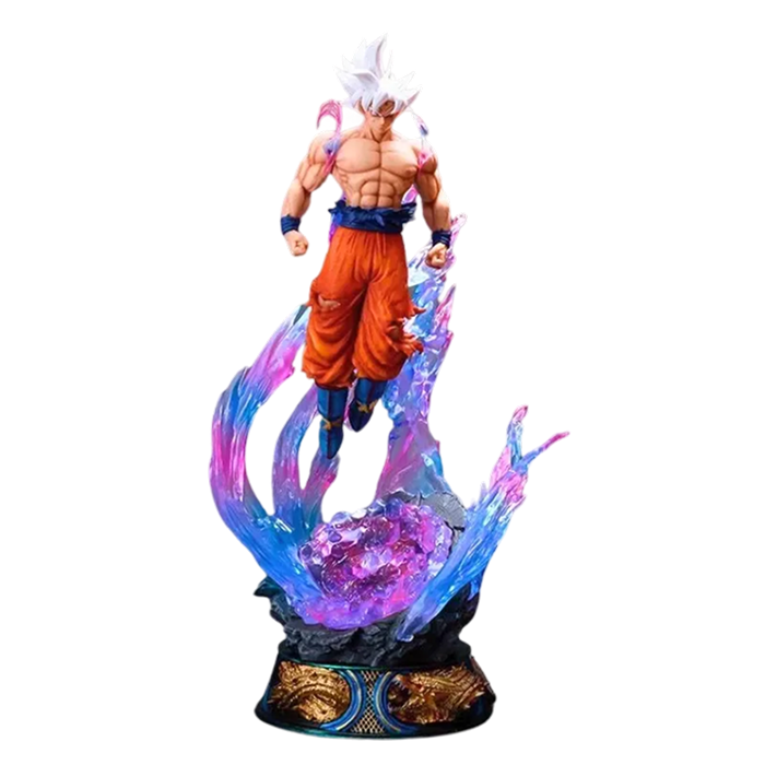 Figurine LED Son Goku " Ultra Instinct " | Dragon Ball Z Saiko-Shop