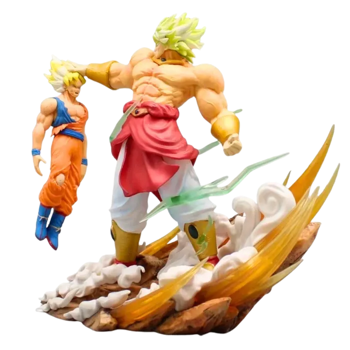 Figurine " Son Goku vs Broly " | Dragon Ball Z - Saiko-Shop
