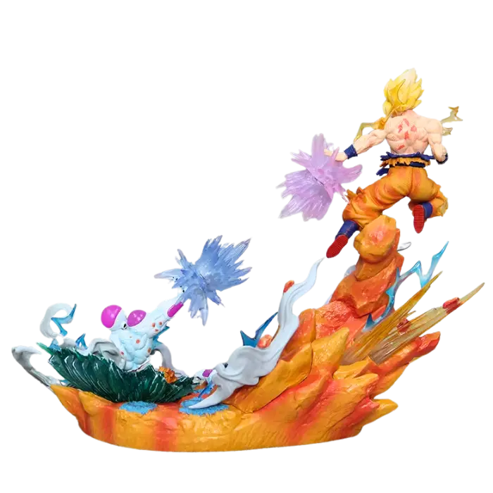 Figurine LED " Son Gohan vs Freezer " | Dragon Ball Z Saiko-Shop