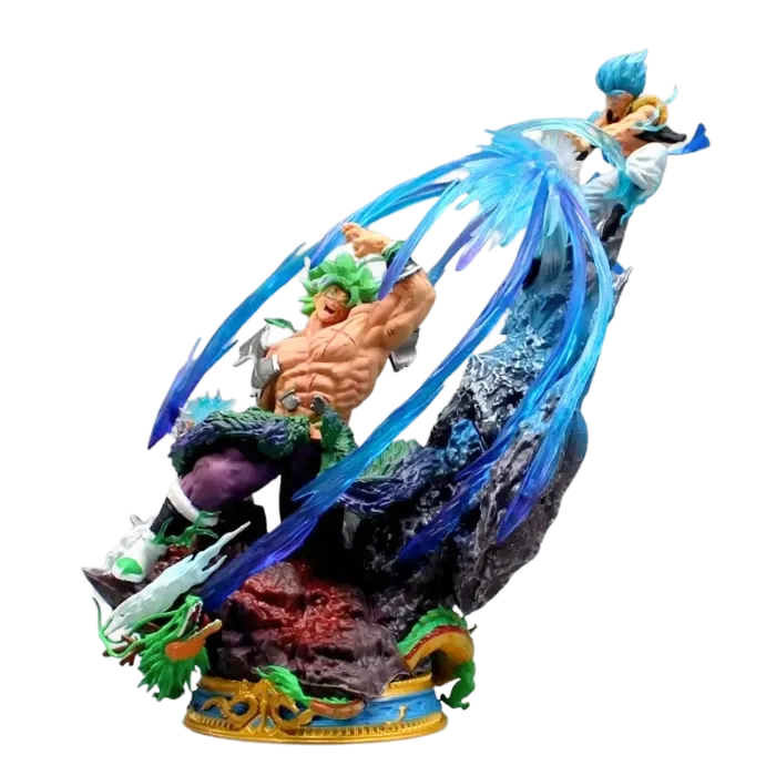 Figurine " Broly vs Gogeta " | Dragon Ball Z - Saiko-Shop