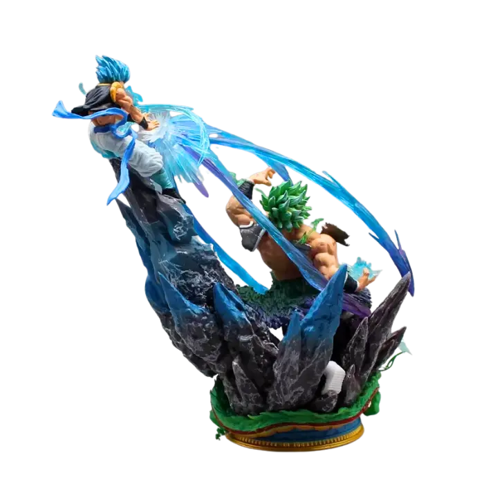 Figurine " Broly vs Gogeta " | Dragon Ball Z Saiko-Shop