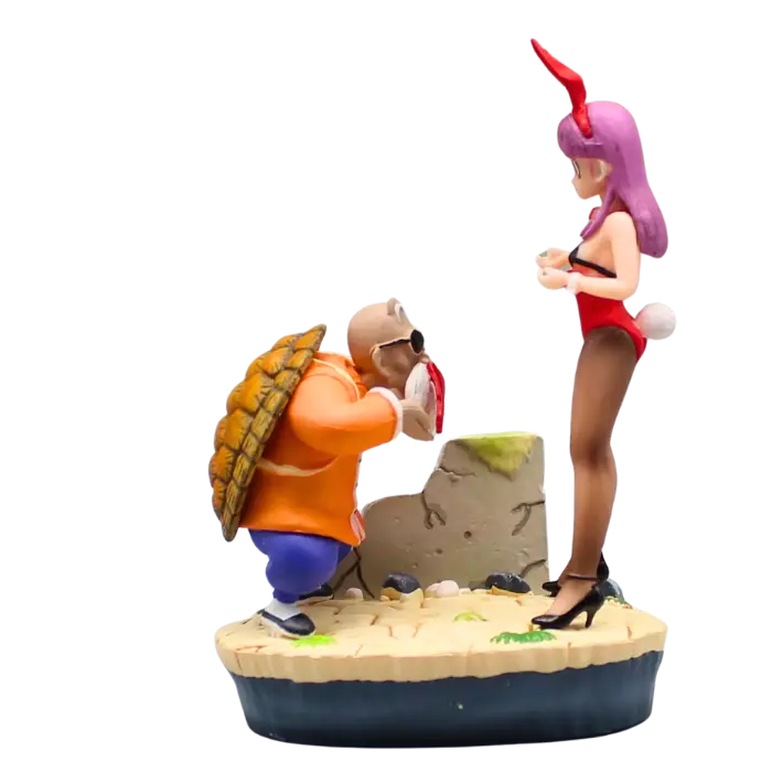 Figurine " Bulma & MaĂźtre Roshi " | Dragon Ball Z - Saiko-Shop