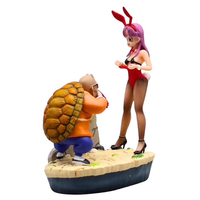 Figurine " Bulma & MaĂźtre Roshi " | Dragon Ball Z - Saiko-Shop