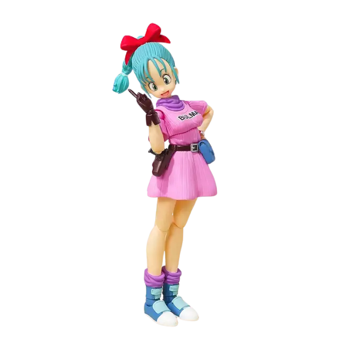 Figurine Articulée Bulma & Son Goku " Capsule Motorcycle " | Dragon Ball Z Saiko-Shop