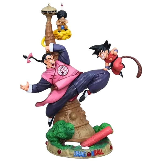 Figurine " Tao Pai Pai vs Son Goku " | Dragon Ball Z Saiko-Shop