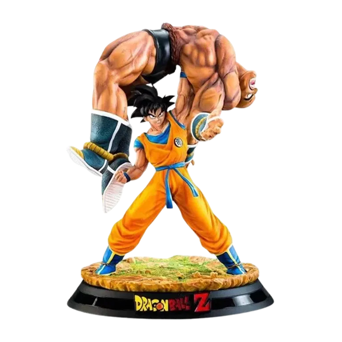 Figurine " Son Goku vs Nappa " | Dragon Ball Z Saiko-Shop