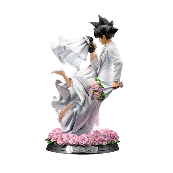 Figurine " Son Goku & Chichi Mariage " | Dragon Ball Z Saiko-Shop