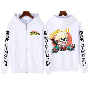 Pull Zippé " Izuku " | My Hero Academia Saiko-Shop