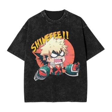 T-Shirt Oversize V17 " Ăveil " | My Hero Academia Saiko-Shop