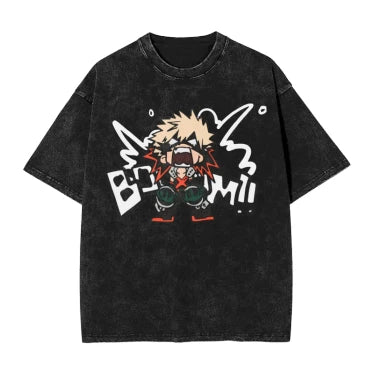 T-Shirt Oversize V17 " Ăveil " | My Hero Academia Saiko-Shop