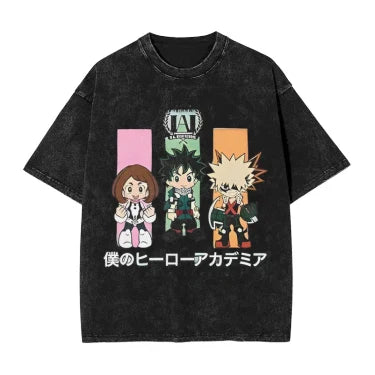 T-Shirt Oversize V17 " Ăveil " | My Hero Academia Saiko-Shop