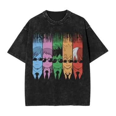 T-Shirt Oversize V17 " Ăveil " | My Hero Academia Saiko-Shop