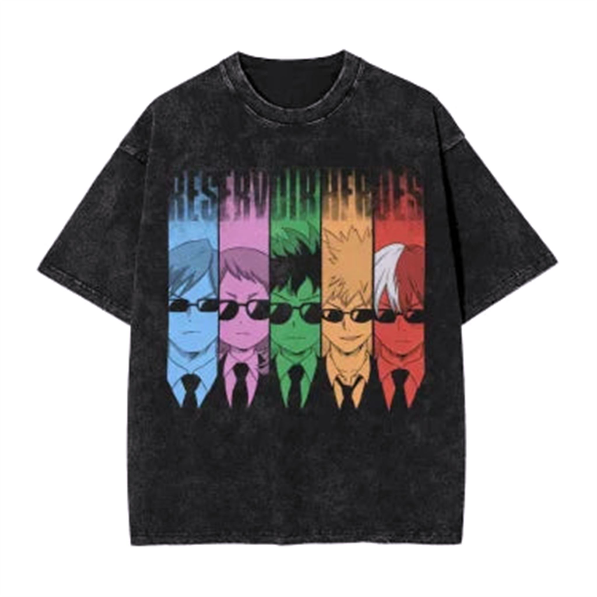 T-Shirt Oversize V12 " Ăveil " | My Hero Academia - Saiko-Shop