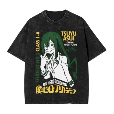 T-Shirt Oversize V17 " Ăveil " | My Hero Academia Saiko-Shop