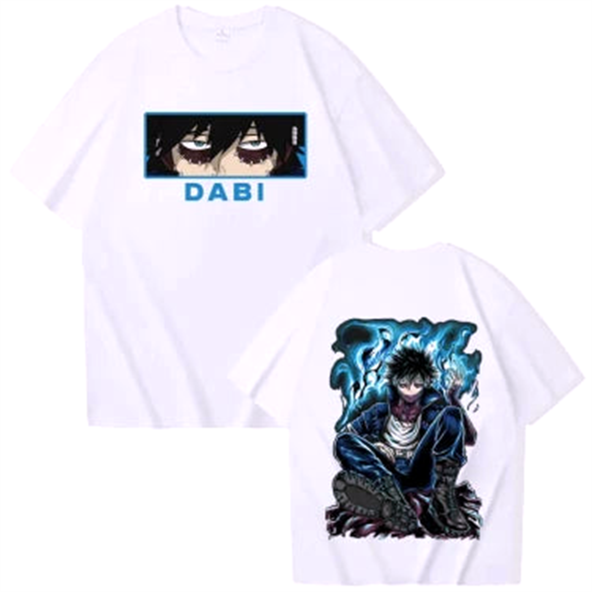 T-Shirt Oversize " Dabi " | My Hero Academia - Saiko-Shop