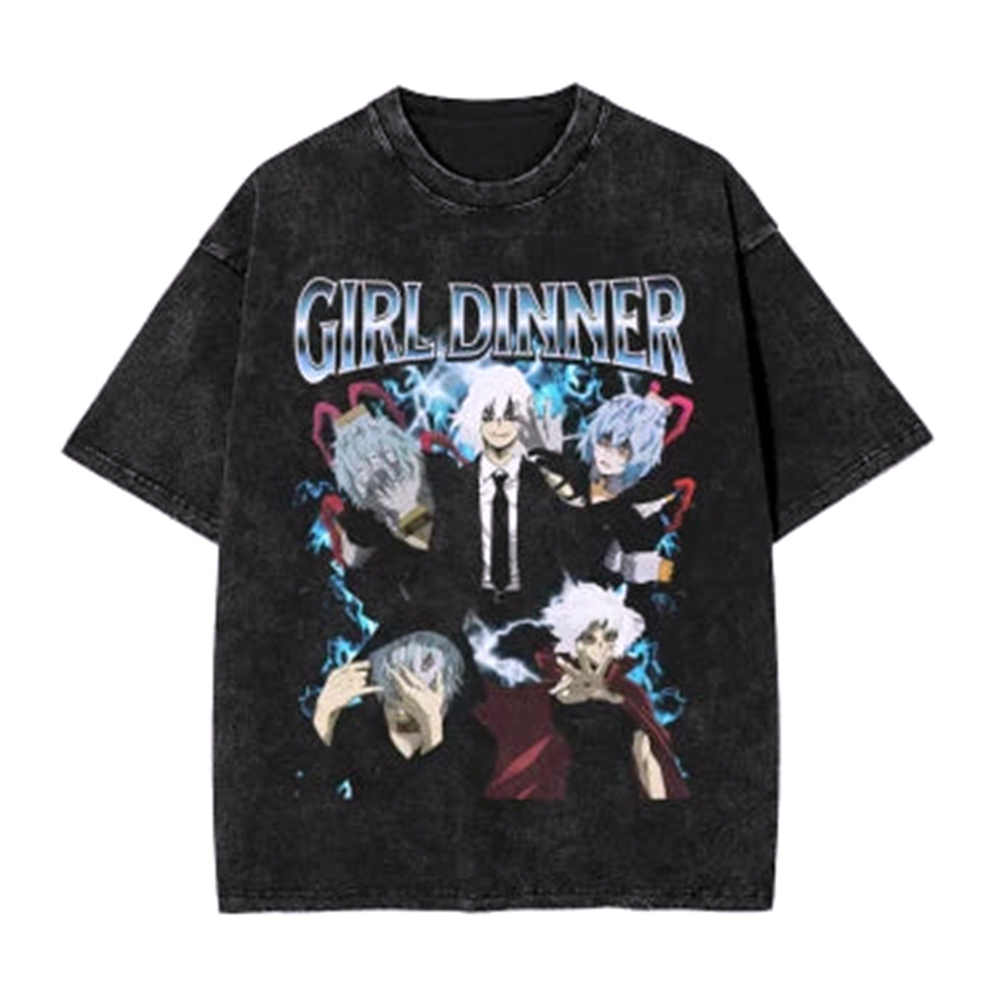 T-Shirt Oversize V1 " Power " | My Hero Academia - Saiko-Shop