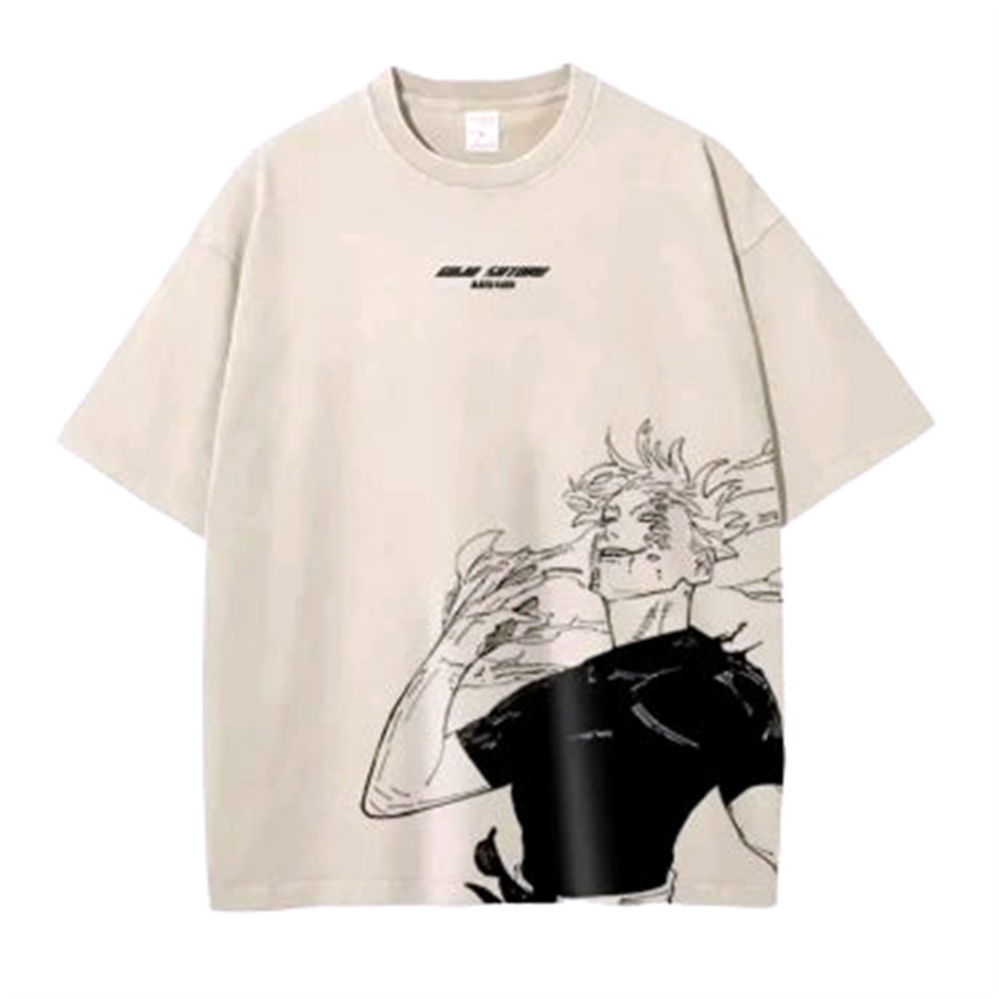 T-Shirt Oversize V6 " Ugokuna " | Jujutsu Kaisen