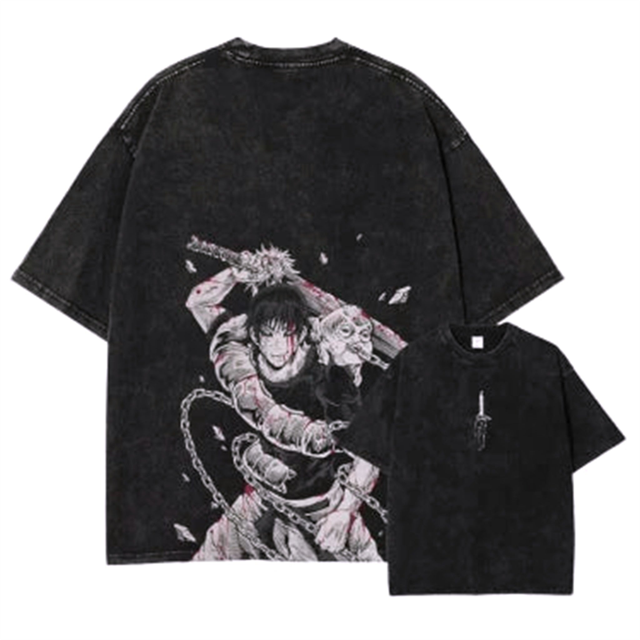 T-Shirt Oversize V4 " Ugokuna " | Jujutsu Kaisen