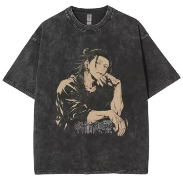 T-Shirt Oversize V7 " Hazero " | Jujutsu Kaisen Saiko-Shop