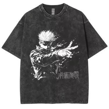 T-Shirt Oversize V7 " Hazero " | Jujutsu Kaisen Saiko-Shop