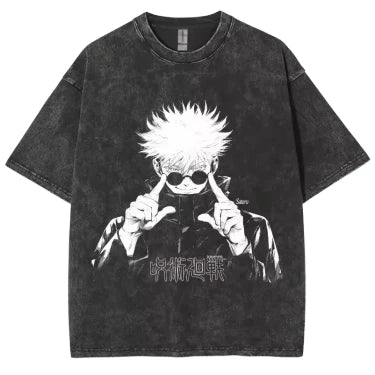 T-Shirt Oversize V7 " Hazero " | Jujutsu Kaisen Saiko-Shop