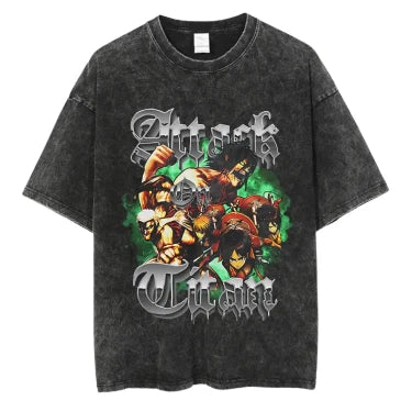 T-Shirt Oversize V10 " Titan " | L'Attaque des Titans Saiko-Shop